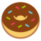 Doughnut emoji on HTC